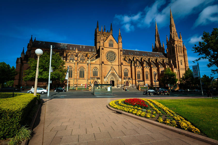 Sydney St. Mary's Cathedral Wallpaper