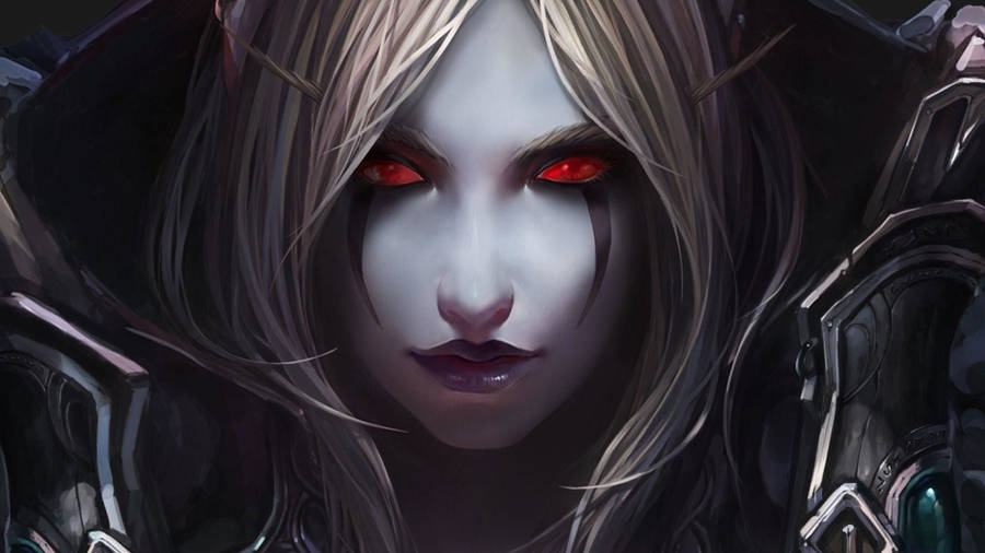 Sylvanas Windrunner Warcraft Character 3d Animation Wallpaper