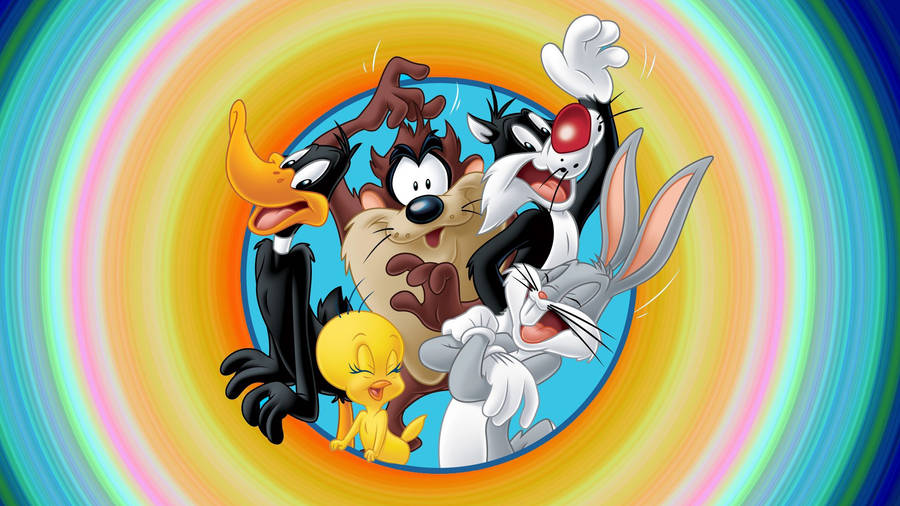 Sylvester And Looney Tunes Characters Wallpaper