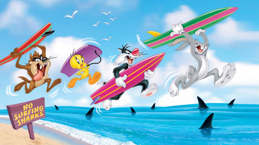 Sylvester Surfboard Wallpaper