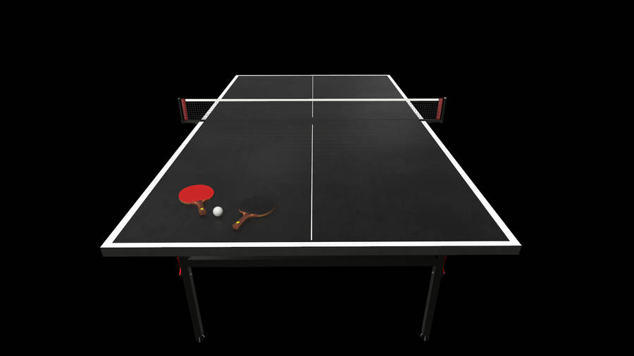 Table Tennis 3d Video Game Wallpaper