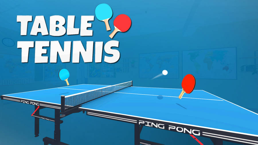 Table Tennis Switch Hero Game Wallpaper