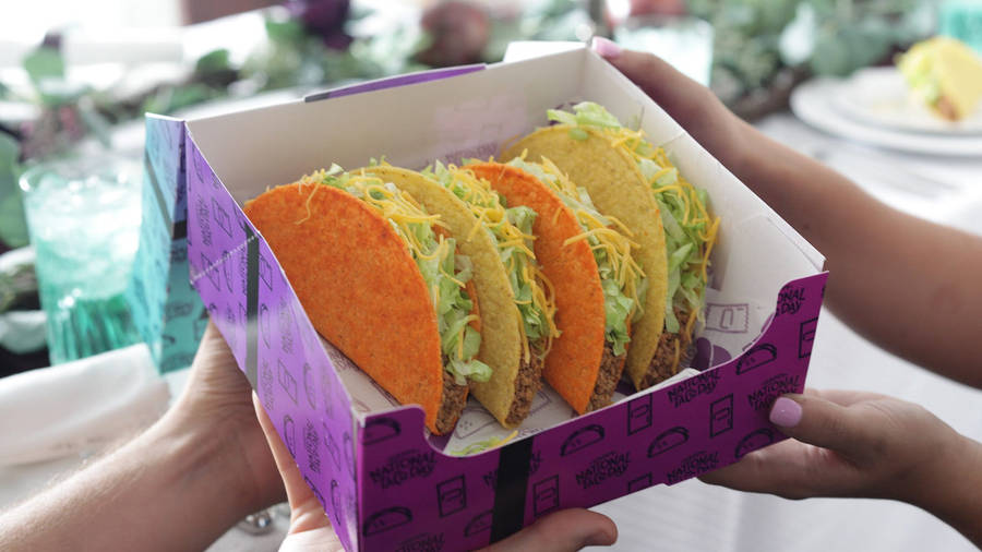 Taco Bell Gift Set Box Wallpaper