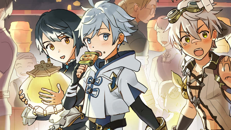 Take A Ride On Chongyun And Explore The World! Wallpaper