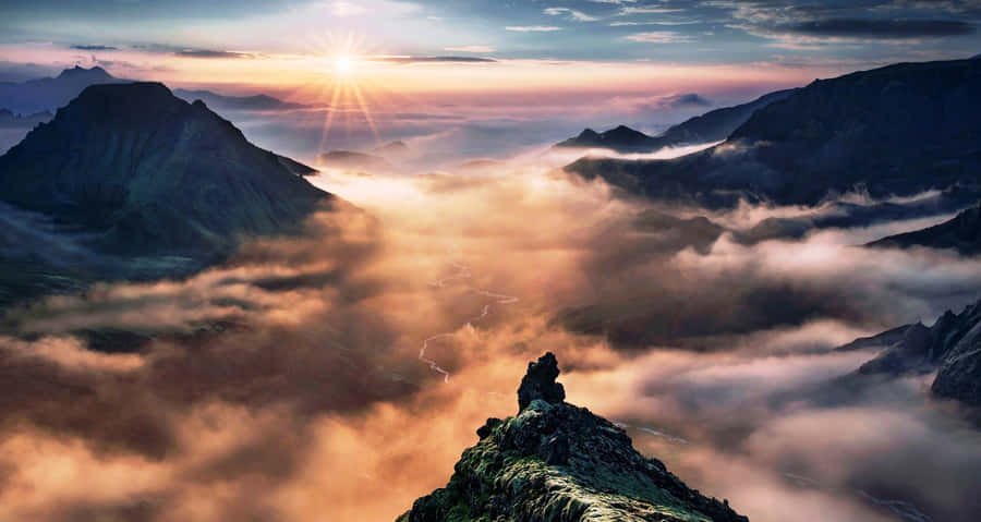 Take In A Beautiful View Of The Countryside Wallpaper