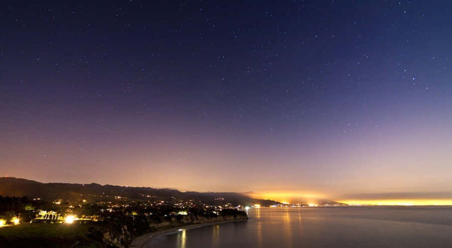 Take In The Beauty Of California's Rugged Cliffs Wallpaper