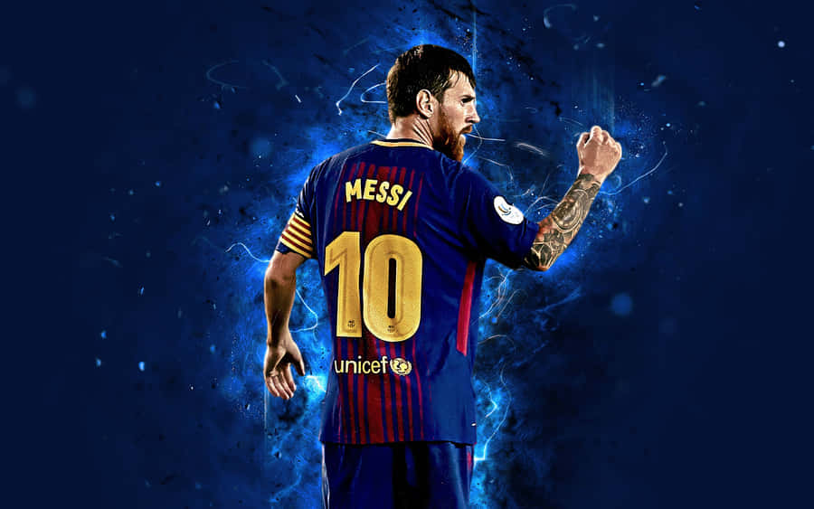 Take Your Game To The Next Level With Messi Cool Wallpaper