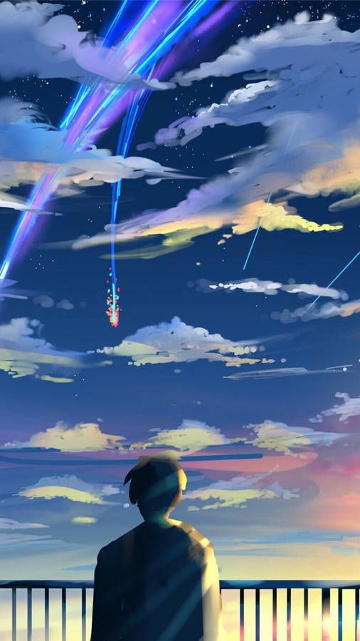 Taki Stare Kimi No Na Wa Phone Wallpaper