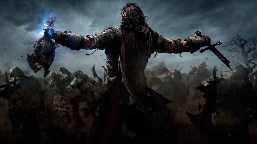 Talion Slaughtered Enemy Shadow Of War 4k Wallpaper