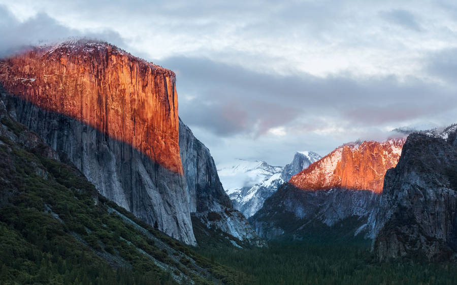 Tall Rock Formation Macos Wallpaper