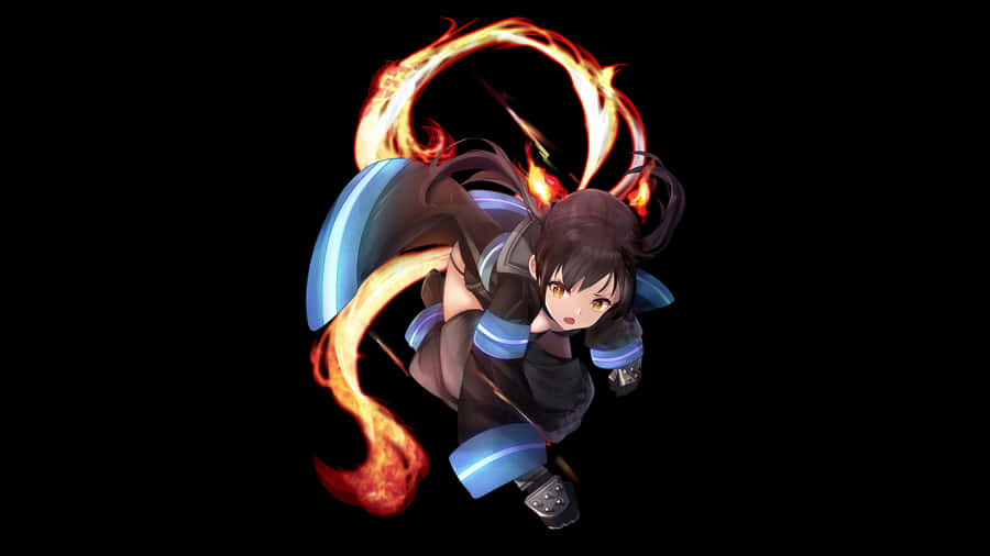 Tamaki Fire Force 3840 X 2160 Wallpaper