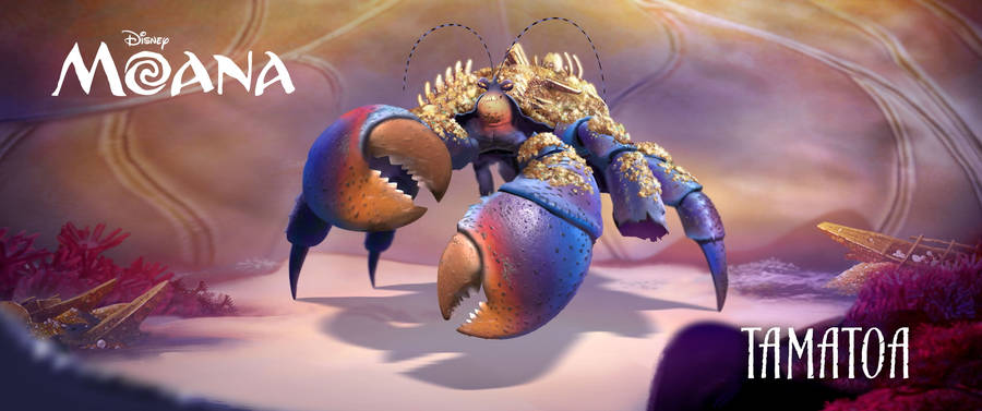 Tamatoa Moana 4k Wallpaper