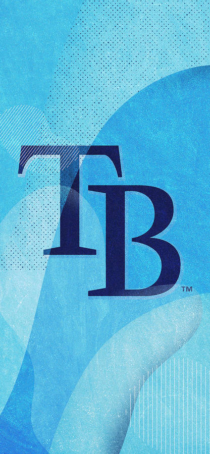 Tampa Bay Rays 'tb' Graphic Wallpaper