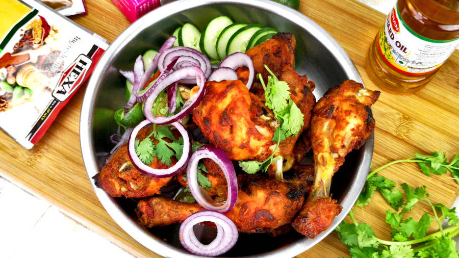 Tandoori Chicken Legs Wallpaper