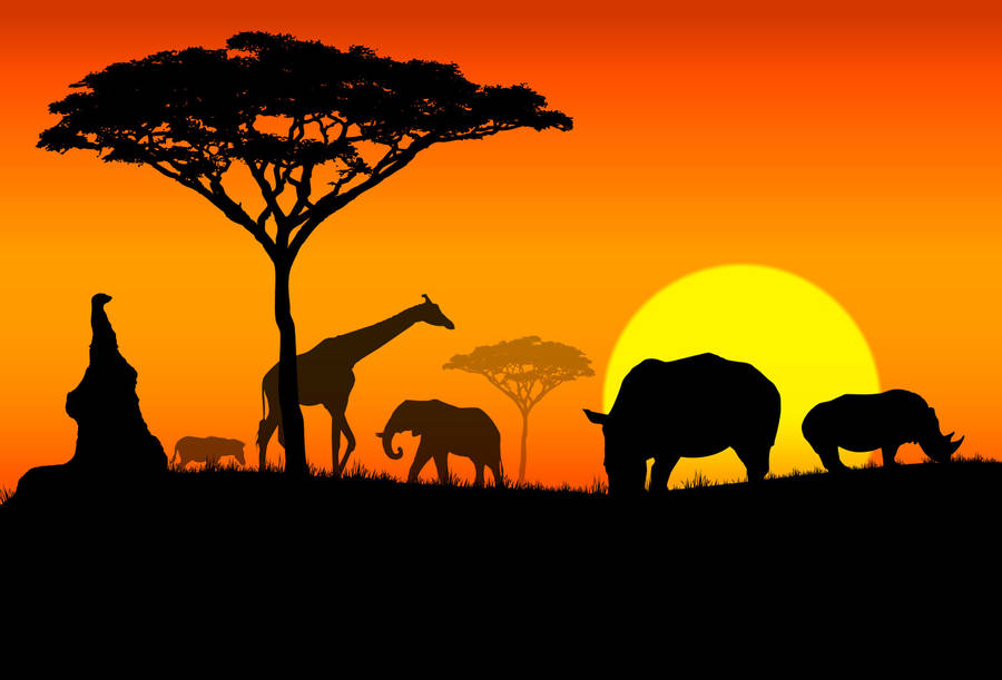 Tanzania Digital Art Wallpaper