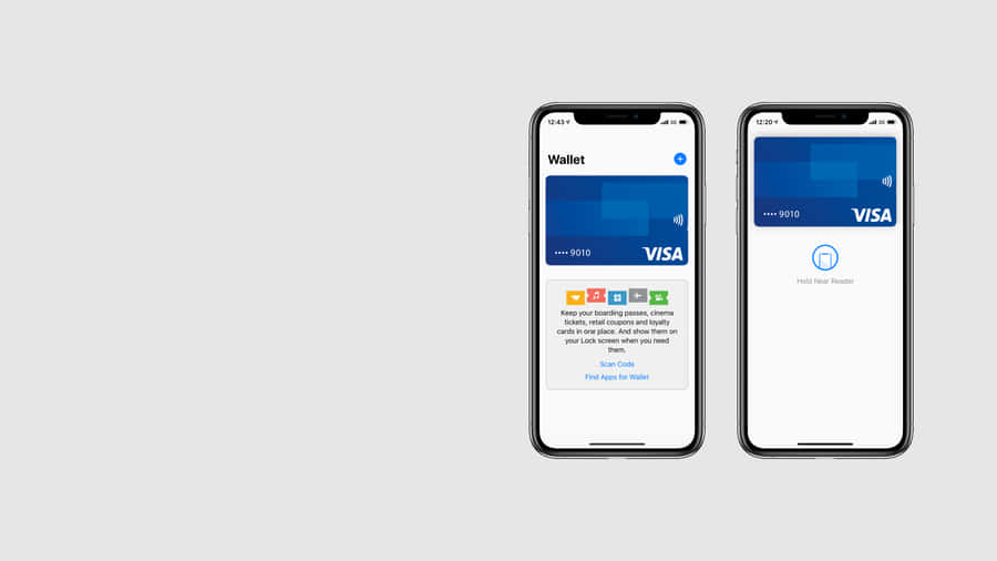 Tap Pay Visa Apple Pay Wallpaper