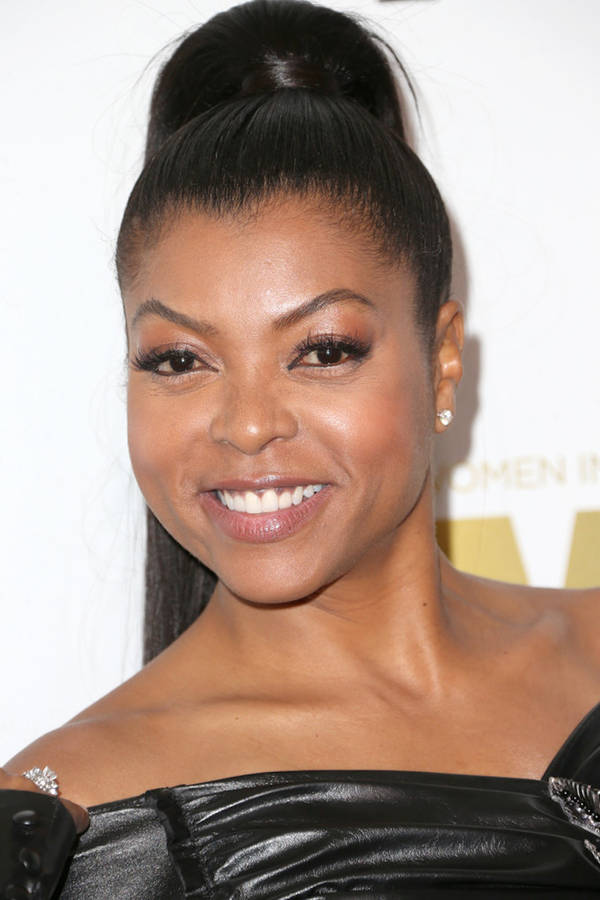 Taraji P. Henson High Ponytail Wallpaper