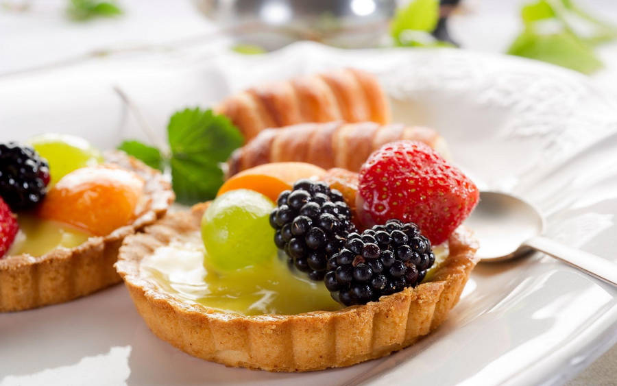 Tart Pastry Desserts Wallpaper