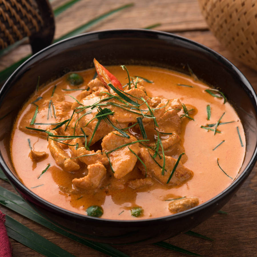 Tasty Thai Curry Dish Wallpaper