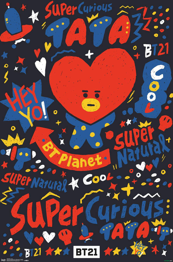 Tata Bt21 Doodles Wallpaper