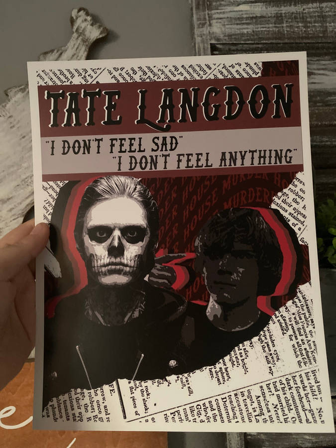 Tate Langdon Poster Wallpaper