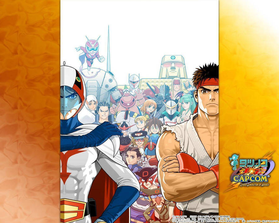 Tatsunoko Vs. Capcom Characters Wallpaper