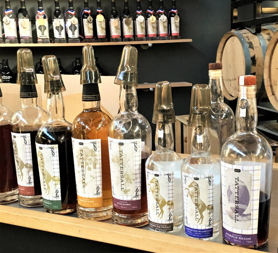 Tattersall Distilling Craft Selection Liqueurs Wallpaper