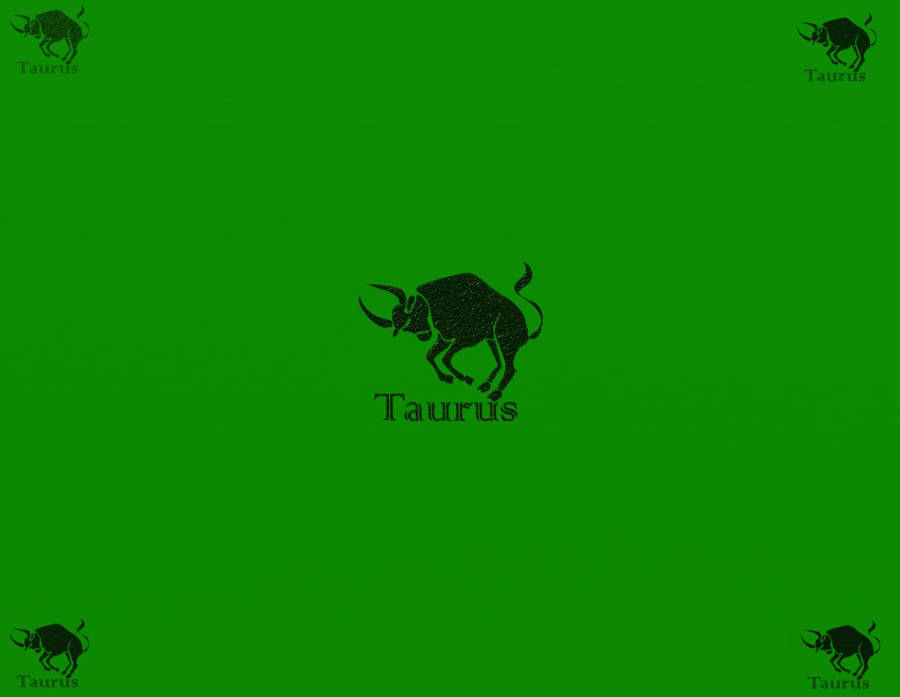 Taurus Five Green Bulls Wallpaper