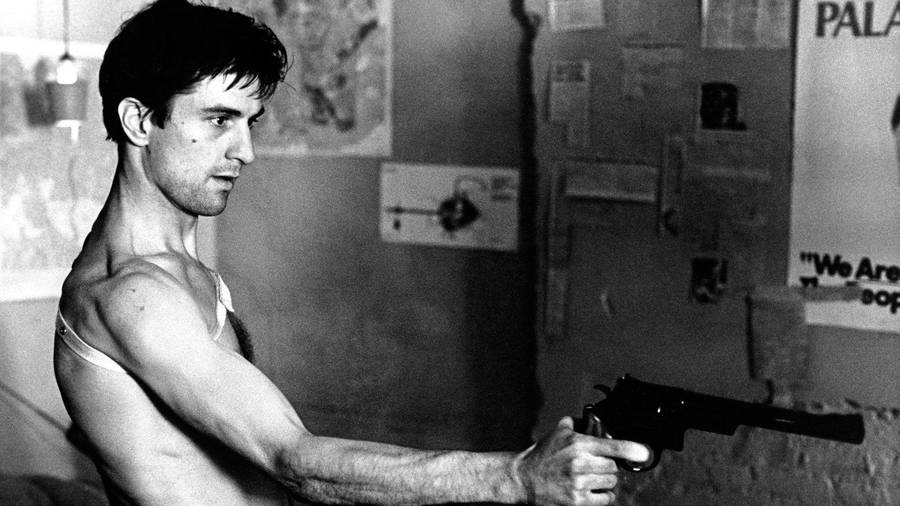 Taxi Driver Robert De Niro Scene Wallpaper