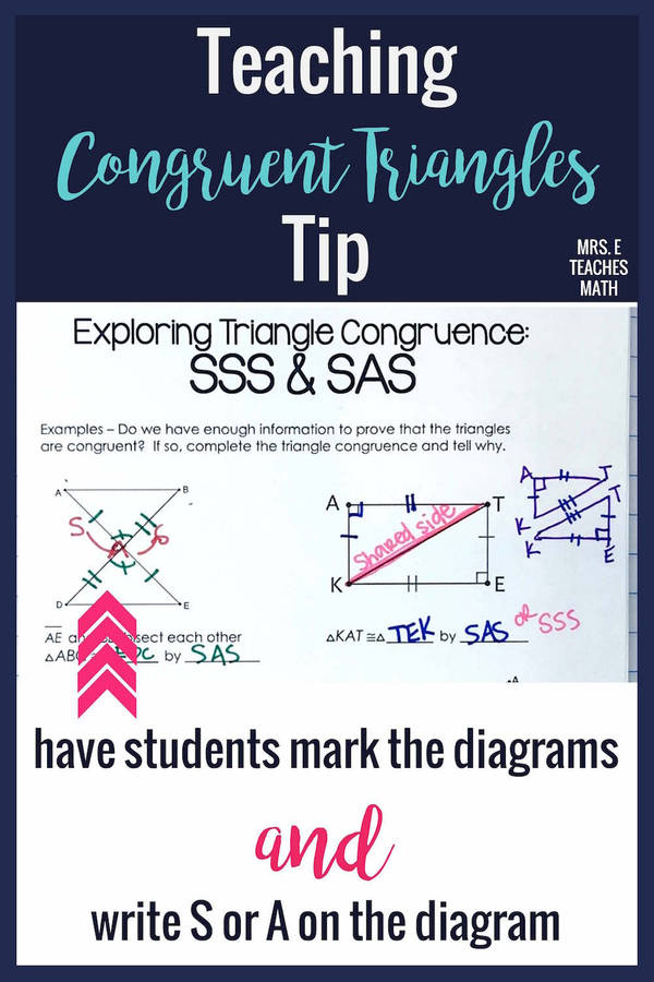 Teaching Congruent Triangles Wallpaper