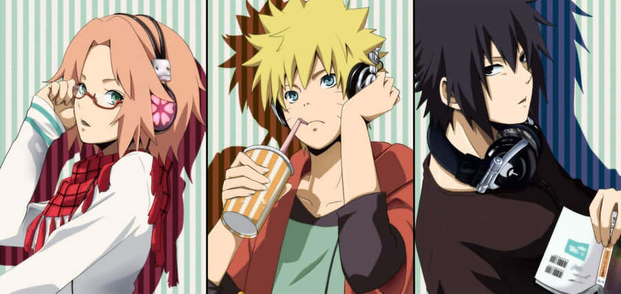 Team 7 Naruto Modern Aesthetic Wallpaper