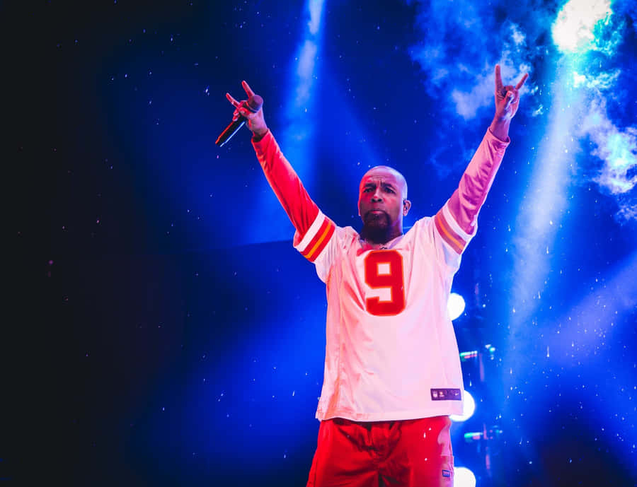 Tech N9ne Live Performance Wallpaper