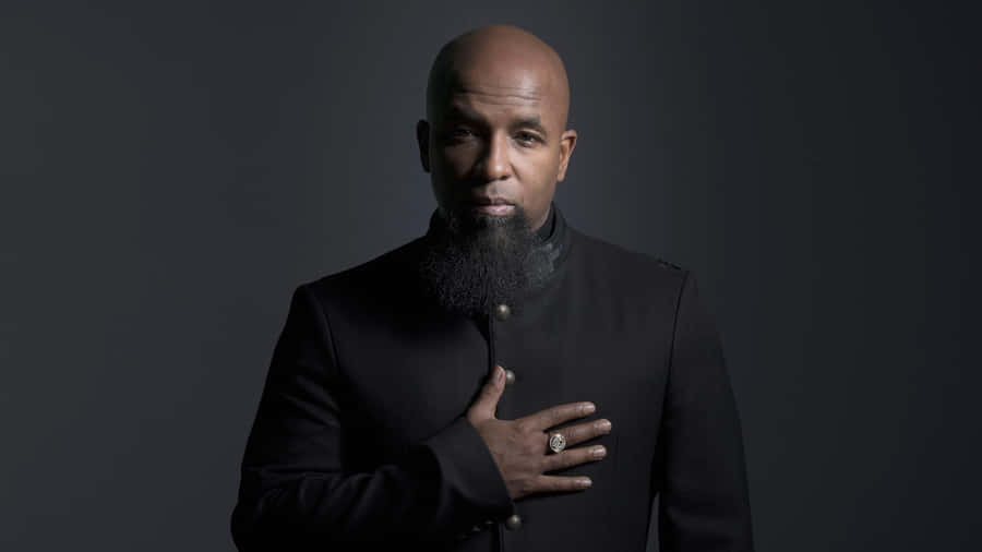 Tech N9ne Portraitin Black Wallpaper