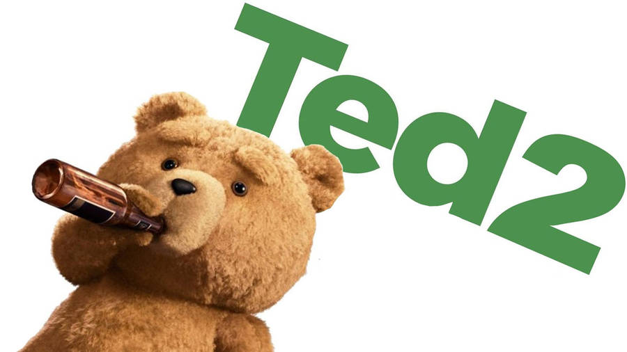 Ted Teaser Drinking Beer Wallpaper