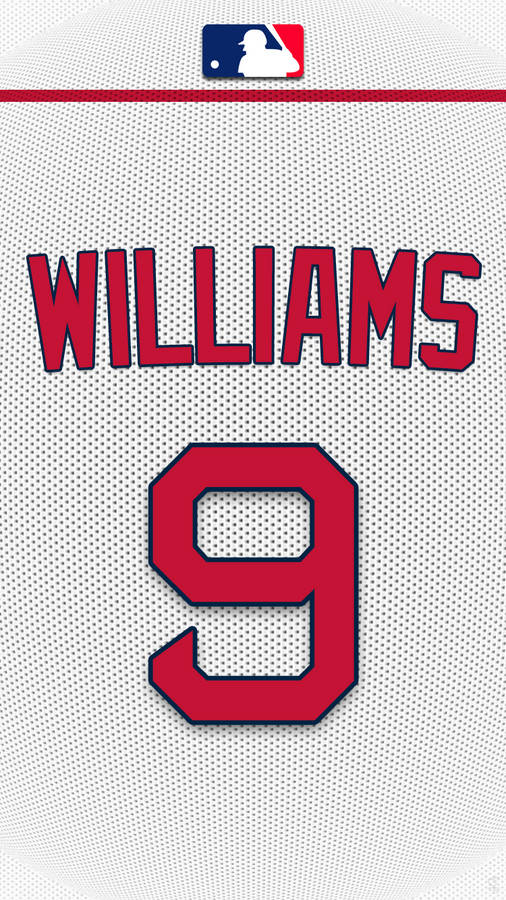 Ted Williams Official Jersey Wallpaper
