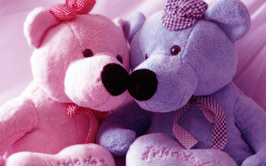 Teddy Bear Pastel Wallpaper