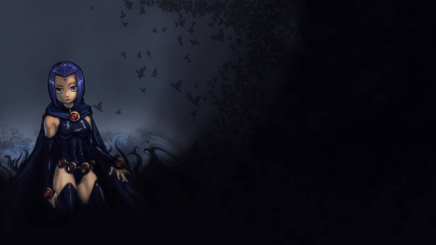 Teen Titans Dark Raven Wallpaper