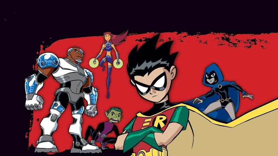 Teen Titans Digi-art Wallpaper