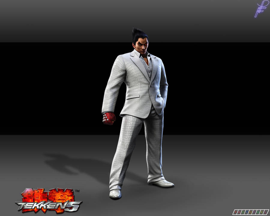 Tekken 5 Kazuya Mishima Cover Wallpaper