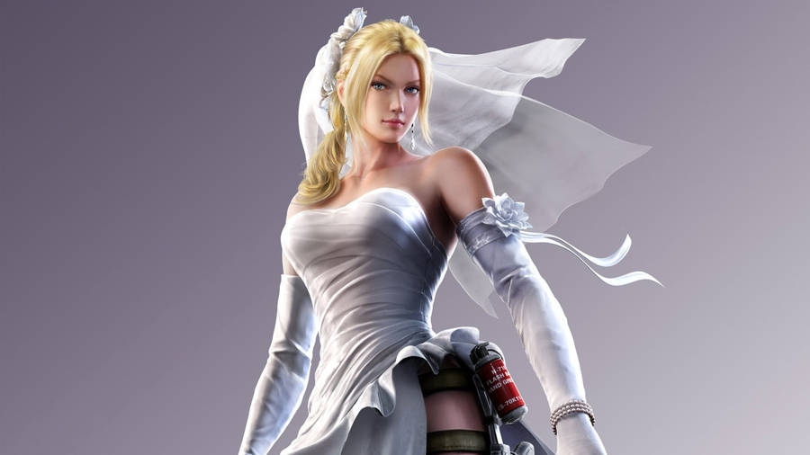 Tekken Nina Williams Wedding Outfit Wallpaper