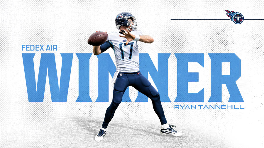 Tennessee Titans Ryan Tannehill Fedex Air Poster Wallpaper