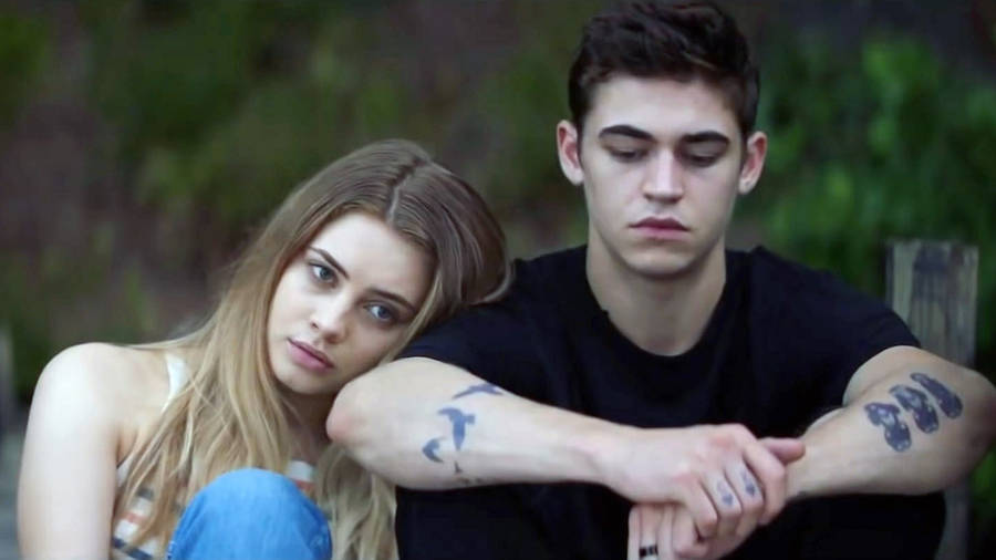 Tessa Leaning Hardin After Wallpaper