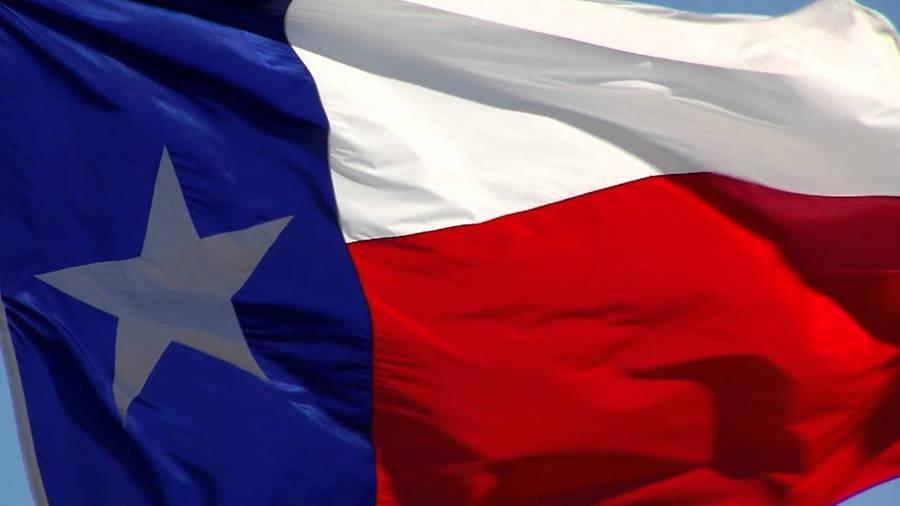 Texas Flag Close Up: Spirit Of The Lone Star State Wallpaper