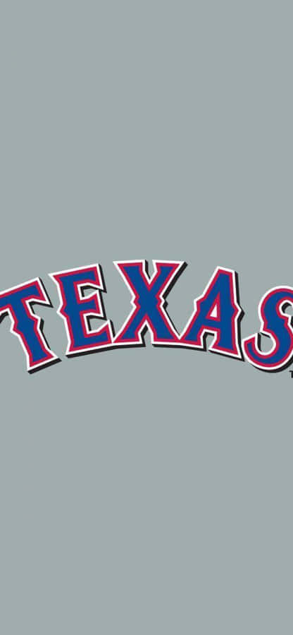 Texas Iphone Rangers Gray Background Wallpaper