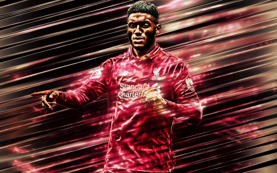 Textured Joe Gomez Abstract Illustration Wallpaper