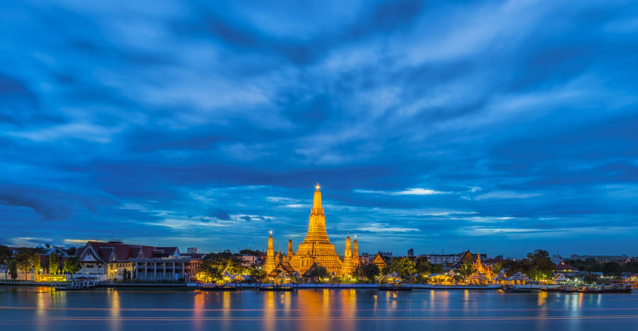 Thailand Chao Phraya River Wallpaper