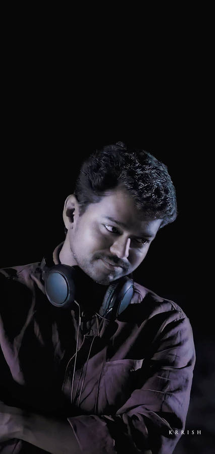 Thalapathy Vijay In Beast Movie Wallpaper