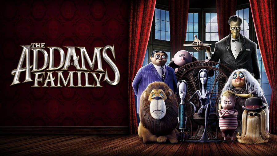The Addams Family Film Poster Wallpaper