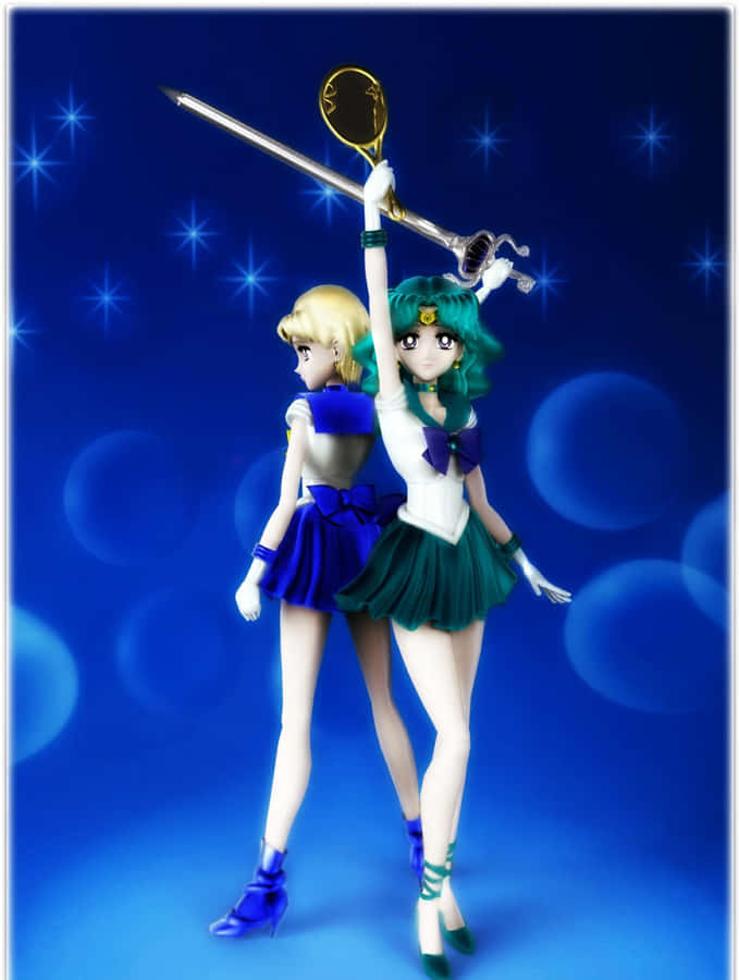 The All-powerful Sailor Neptune Wallpaper