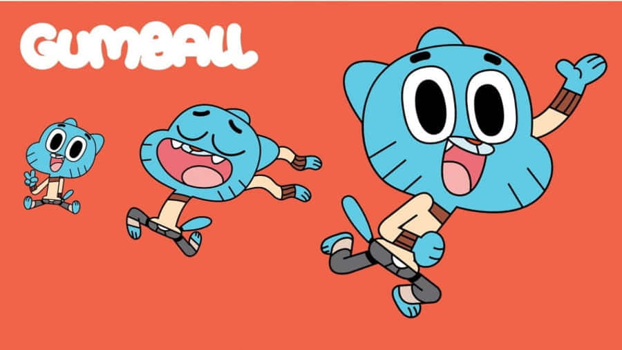 The Amazing World Of Gumball - Gumball And Darwin Embarking On A New Adventure Wallpaper